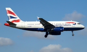 British Airways Airbus A319-131 (G-EUOE) at  Brussels - International, Belgium