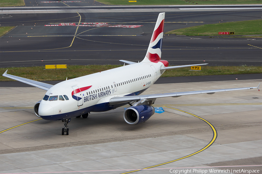 British Airways Airbus A319-131 (G-EUOE) | Photo 117533