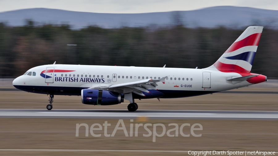 British Airways Airbus A319-131 (G-EUOE) | Photo 215210