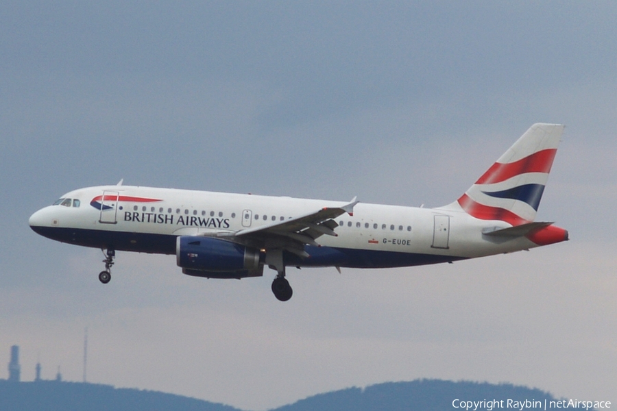 British Airways Airbus A319-131 (G-EUOE) | Photo 611215