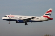 British Airways Airbus A319-131 (G-EUOE) at  Hamburg - Fuhlsbuettel (Helmut Schmidt), Germany