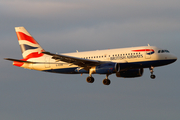 British Airways Airbus A319-131 (G-EUOE) at  London - Heathrow, United Kingdom
