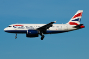 British Airways Airbus A319-131 (G-EUOE) at  London - Heathrow, United Kingdom