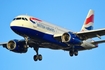 British Airways Airbus A319-131 (G-EUOE) at  London - Heathrow, United Kingdom