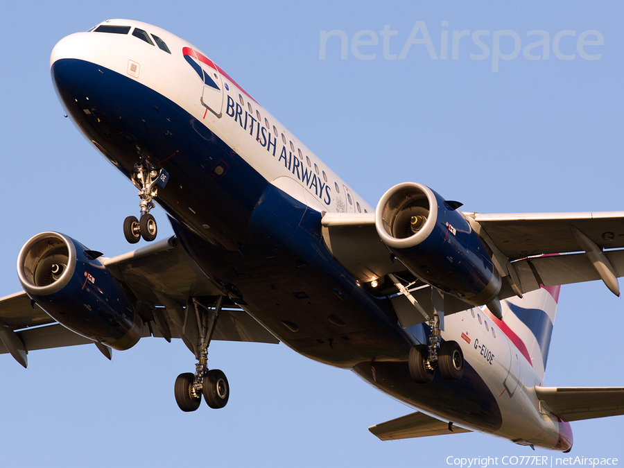 British Airways Airbus A319-131 (G-EUOE) | Photo 52653