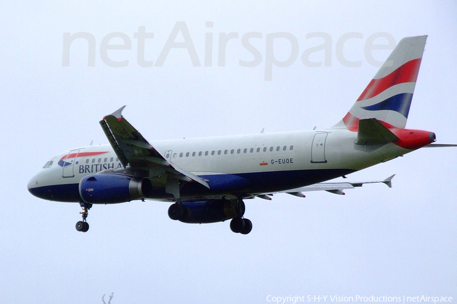 British Airways Airbus A319-131 (G-EUOE) | Photo 7337