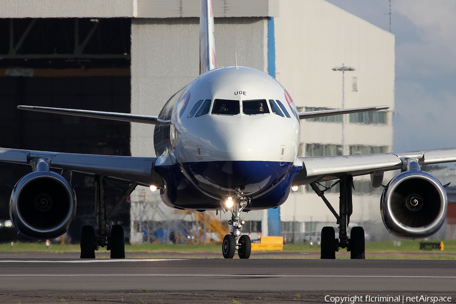 British Airways Airbus A319-131 (G-EUOE) | Photo 8580