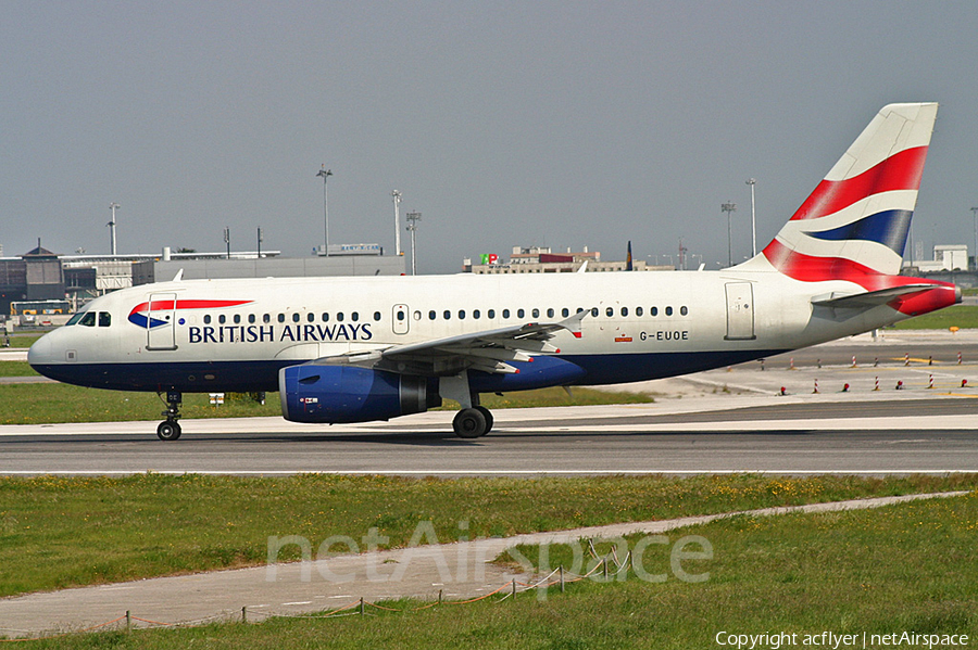 British Airways Airbus A319-131 (G-EUOE) | Photo 322107