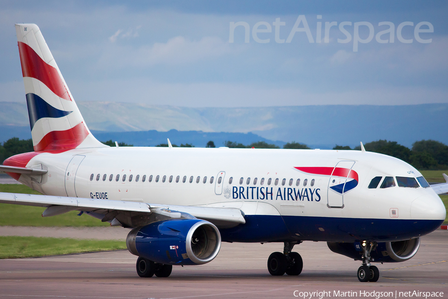 British Airways Airbus A319-131 (G-EUOE) | Photo 50166