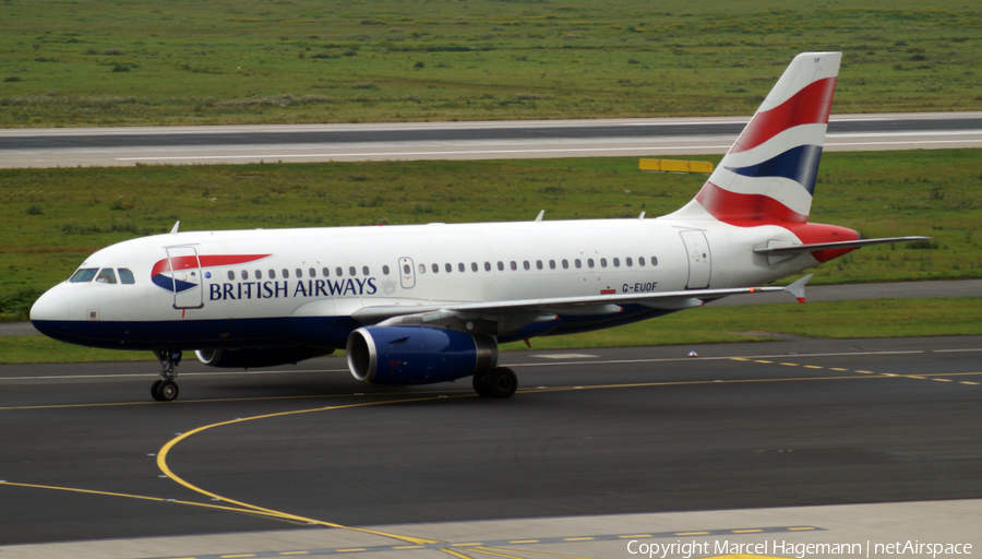 British Airways Airbus A319-131 (G-EUOF) | Photo 113862