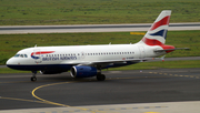 British Airways Airbus A319-131 (G-EUOF) at  Dusseldorf - International, Germany