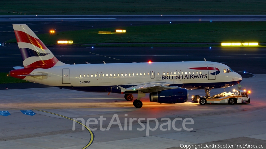 British Airways Airbus A319-131 (G-EUOF) | Photo 213264