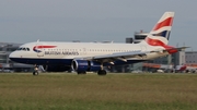 British Airways Airbus A319-131 (G-EUOF) at  Dusseldorf - International, Germany