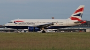 British Airways Airbus A319-131 (G-EUOF) at  Dusseldorf - International, Germany