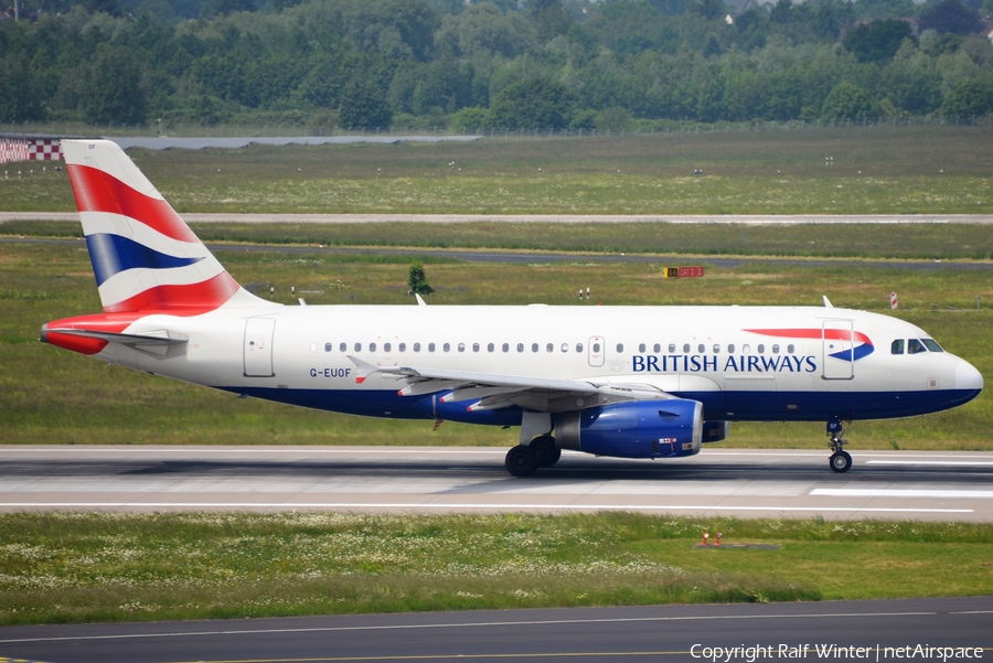 British Airways Airbus A319-131 (G-EUOF) | Photo 309824