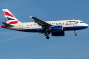 British Airways Airbus A319-131 (G-EUOF) at  Frankfurt am Main, Germany