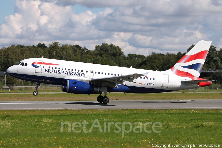 British Airways Airbus A319-131 (G-EUOF) | Photo 15560