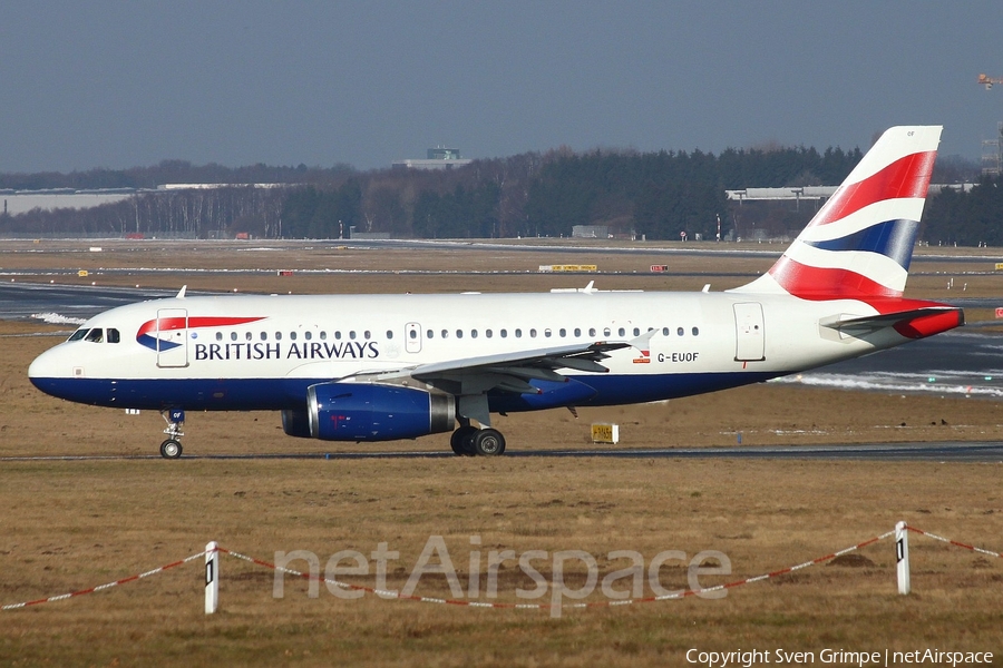 British Airways Airbus A319-131 (G-EUOF) | Photo 20181