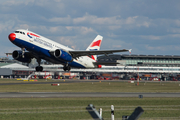 British Airways Airbus A319-131 (G-EUOF) at  Hamburg - Fuhlsbuettel (Helmut Schmidt), Germany