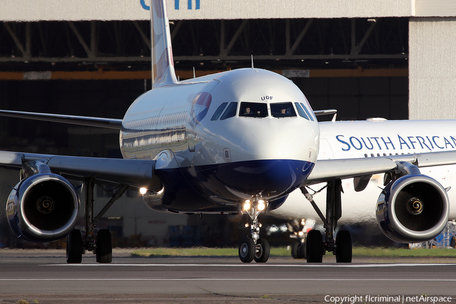 British Airways Airbus A319-131 (G-EUOF) | Photo 8803