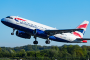 British Airways Airbus A319-131 (G-EUOF) at  Manchester - International (Ringway), United Kingdom