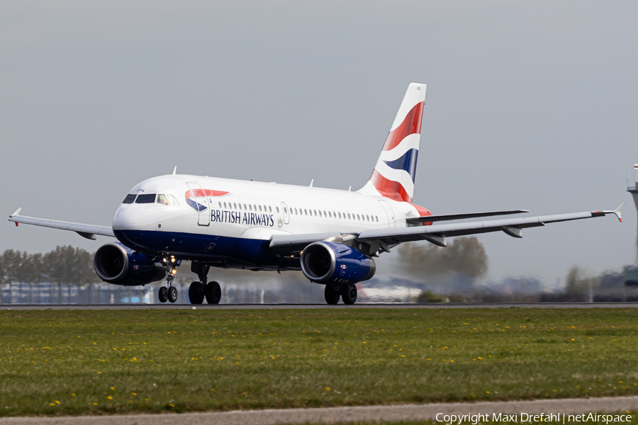 British Airways Airbus A319-131 (G-EUOG) | Photo 510256