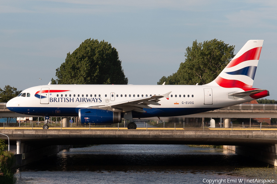 British Airways Airbus A319-131 (G-EUOG) | Photo 565256