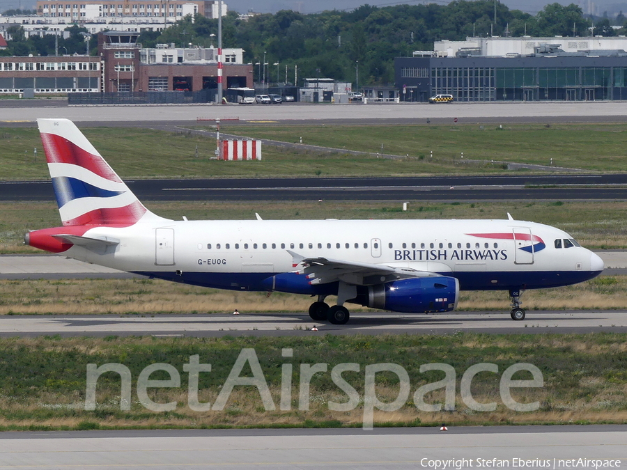 British Airways Airbus A319-131 (G-EUOG) | Photo 463289