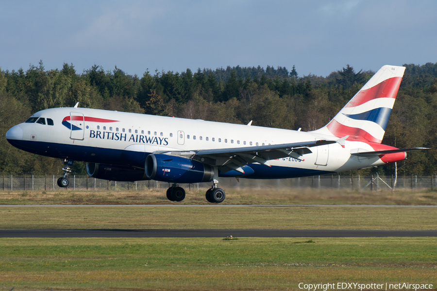 British Airways Airbus A319-131 (G-EUOG) | Photo 349629