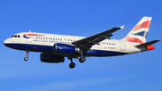 British Airways Airbus A319-131 (G-EUOG) at  Brussels - International, Belgium