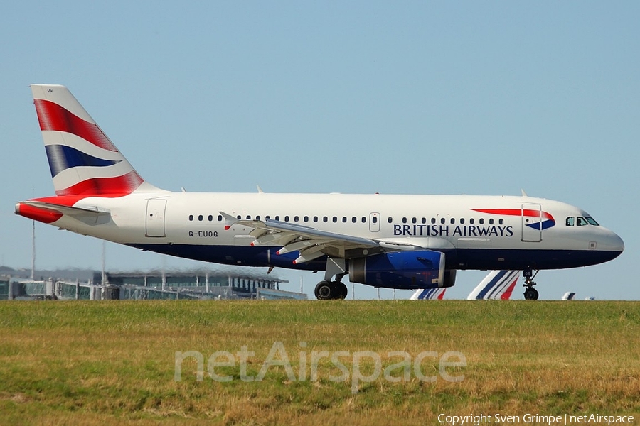 British Airways Airbus A319-131 (G-EUOG) | Photo 37438