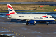 British Airways Airbus A319-131 (G-EUOG) at  Dusseldorf - International, Germany