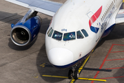 British Airways Airbus A319-131 (G-EUOG) at  Dusseldorf - International, Germany