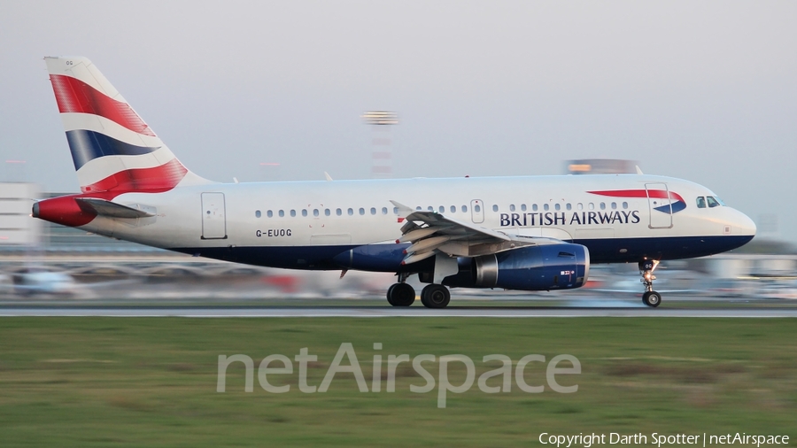 British Airways Airbus A319-131 (G-EUOG) | Photo 215798