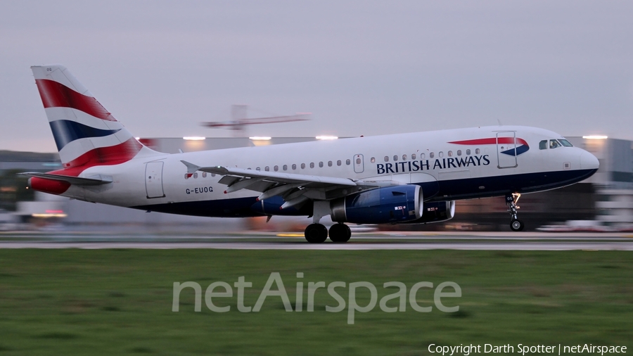 British Airways Airbus A319-131 (G-EUOG) | Photo 216308