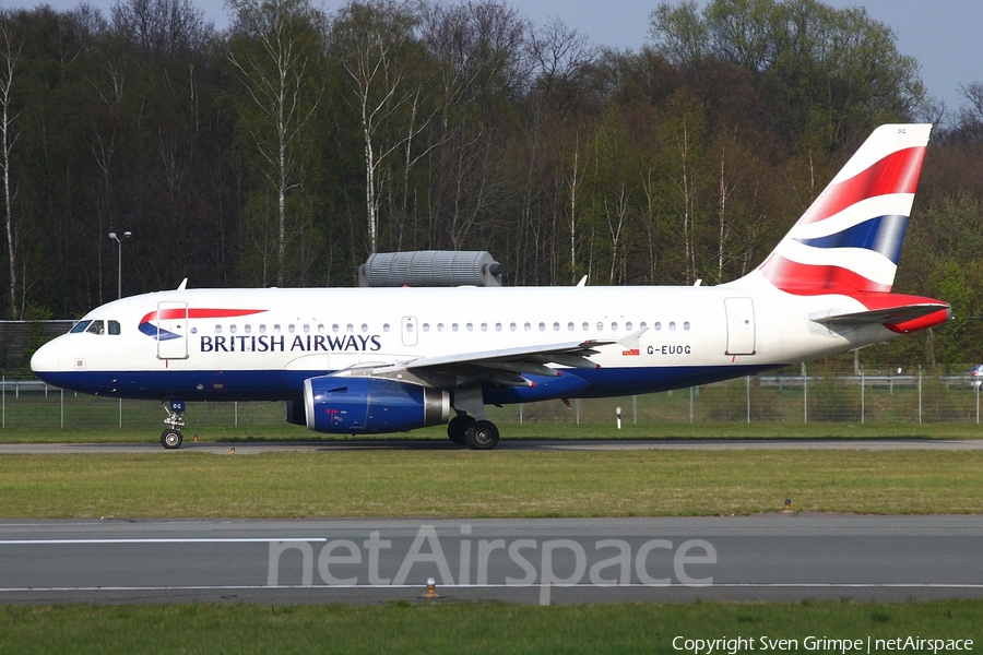 British Airways Airbus A319-131 (G-EUOG) | Photo 23060
