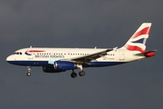 British Airways Airbus A319-131 (G-EUOG) at  Hamburg - Fuhlsbuettel (Helmut Schmidt), Germany