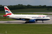 British Airways Airbus A319-131 (G-EUOG) at  Hamburg - Fuhlsbuettel (Helmut Schmidt), Germany