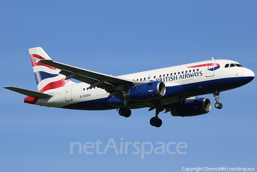 British Airways Airbus A319-131 (G-EUOG) | Photo 435639