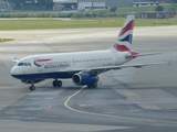 British Airways Airbus A319-131 (G-EUOG) at  Hamburg - Fuhlsbuettel (Helmut Schmidt), Germany