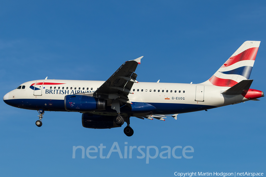 British Airways Airbus A319-131 (G-EUOG) | Photo 129963