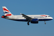 British Airways Airbus A319-131 (G-EUOG) at  London - Heathrow, United Kingdom