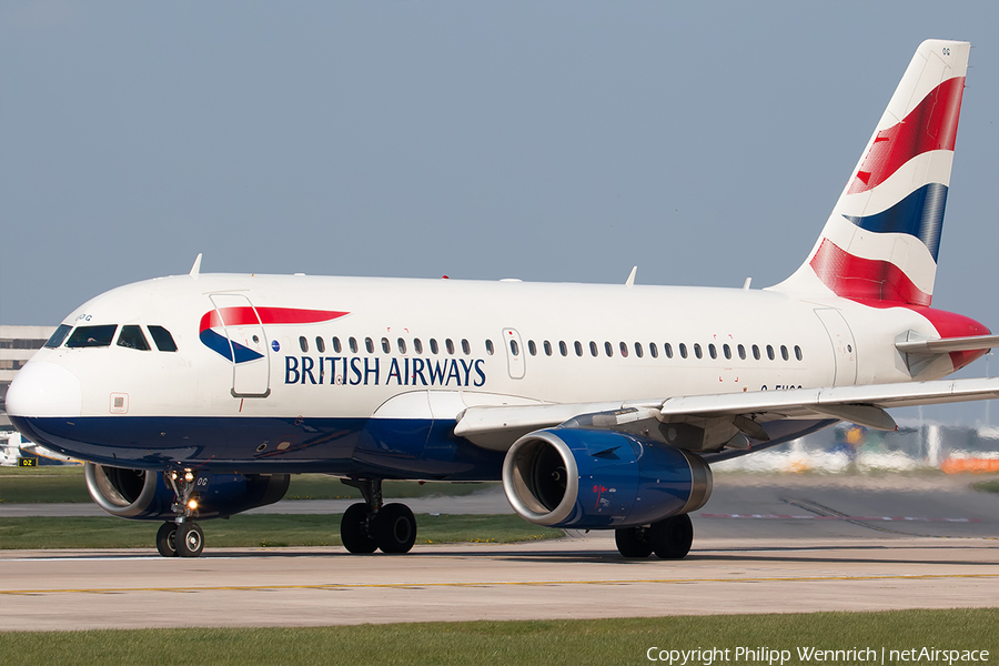 British Airways Airbus A319-131 (G-EUOG) | Photo 155911