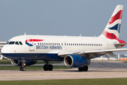 British Airways Airbus A319-131 (G-EUOG) at  Manchester - International (Ringway), United Kingdom