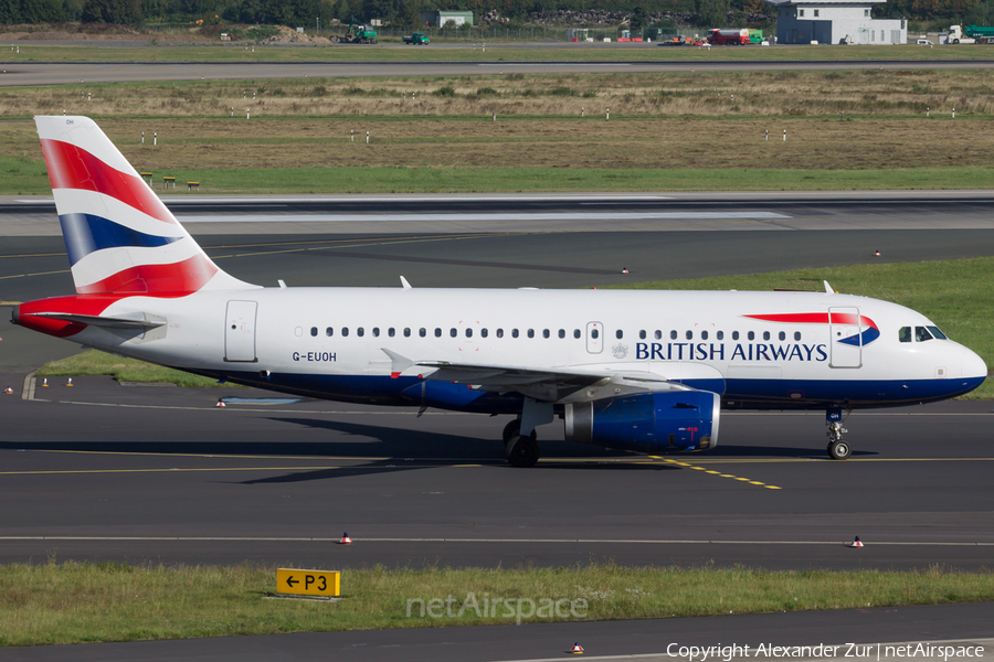 British Airways Airbus A319-131 (G-EUOH) | Photo 131174