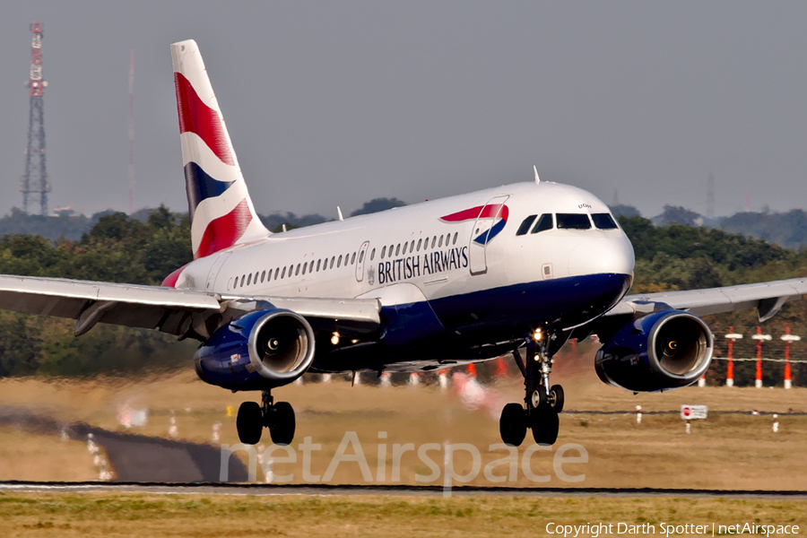 British Airways Airbus A319-131 (G-EUOH) | Photo 324402