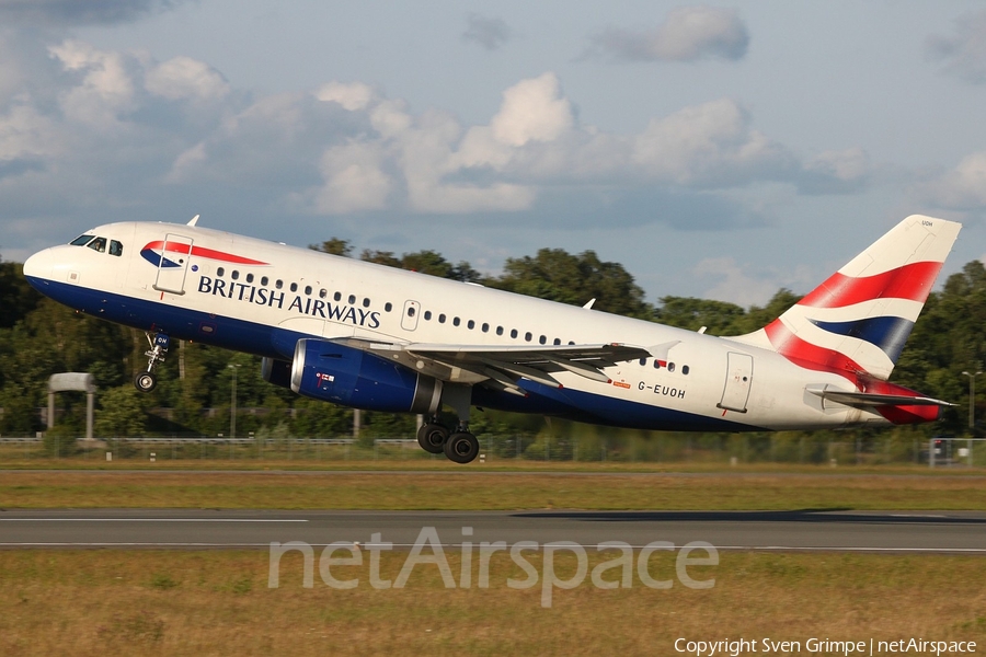 British Airways Airbus A319-131 (G-EUOH) | Photo 15659