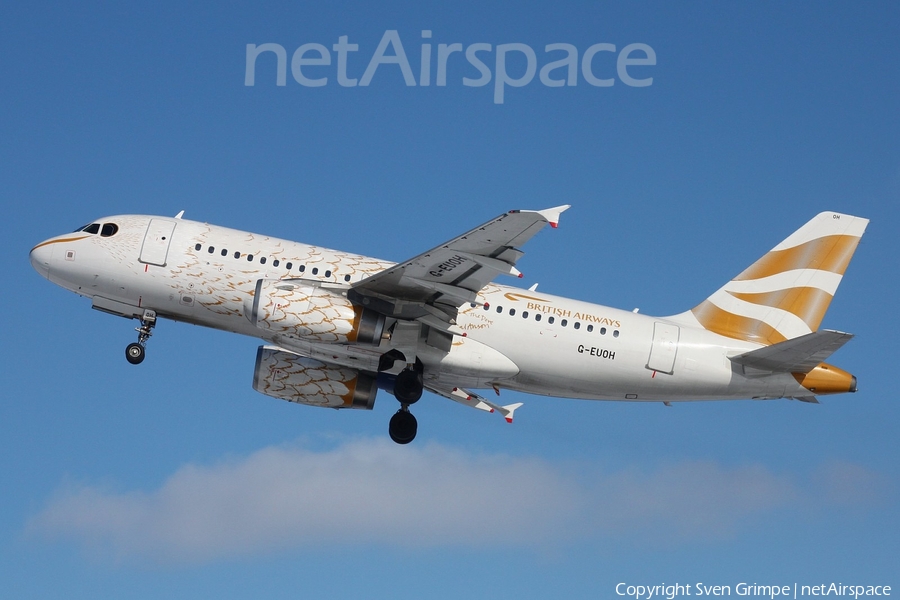 British Airways Airbus A319-131 (G-EUOH) | Photo 21909