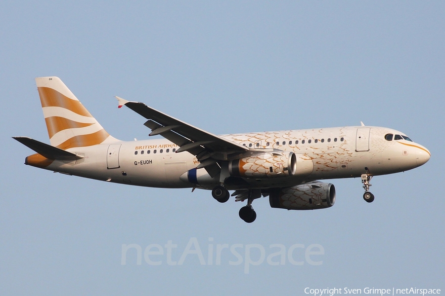 British Airways Airbus A319-131 (G-EUOH) | Photo 28929
