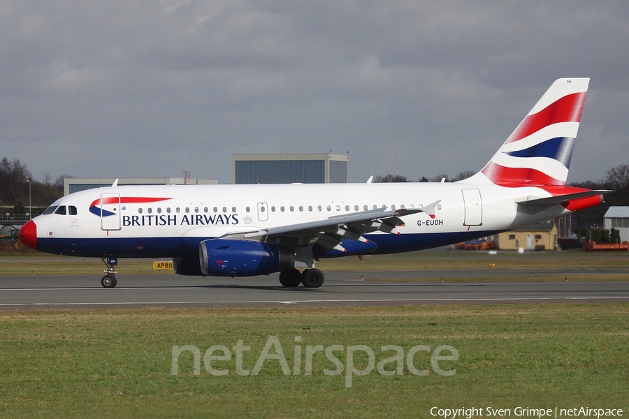British Airways Airbus A319-131 (G-EUOH) | Photo 88283